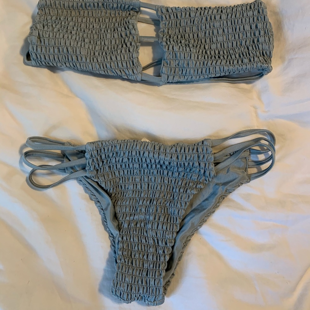 NWOT. Gray bikini